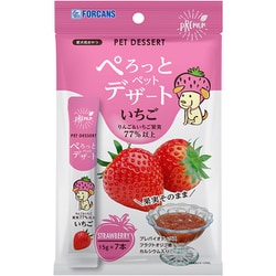 ぺろっと ペットデザート いちご 15g×7本