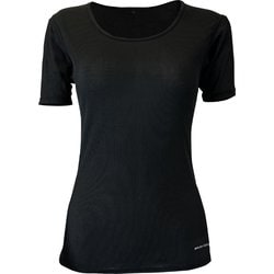 レディスブレステックPP ショートスリーブ OKJ85525 009 ブラック Mサイズ [アウトドア アンダーウェア レディース]