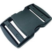 JYA-350 [平ベルト金具 サイドリリースバックル アジャスト型 50mm幅用 （1個入り）]