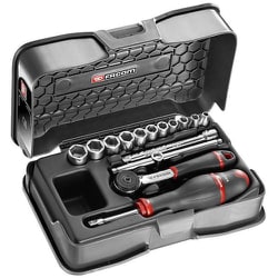 R.161-1P6U [ラチェットセット R.161-1P6U 1/4インチドライブ15Pc 高性能密閉型]