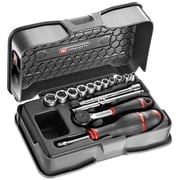 R.161-1P6U [ラチェットセット R.161-1P6U 1/4インチドライブ15Pc 高性能密閉型]