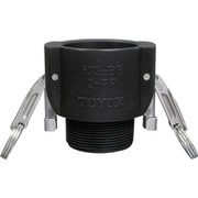 カムロック ツインロックタイプカプラー オネジ PP 633-BBL 1-1/2インチ PP 633-BBL-1-1/2-PP