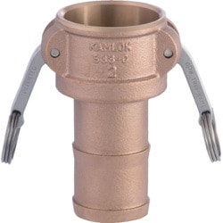 カムロック カプラー ホースシャンク ブロンズ 633-C 2-1/2インチ BR 633-C-2-1/2-BR