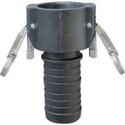カムロック ツインロックタイプカプラー ホースシャンク PP 633-CL 1インチ PP 633-CL-1-PP