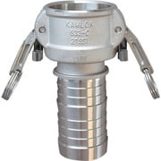 カムロック ツインロックタイプカプラー ホースシャンク ステンレス 633-CL 4インチ SST 633-CL-4-SST