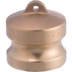 カムロック アダプター ダストプラグ ブロンズ 634-A 1-1/2インチ BR 634-A-1-1/2-BR