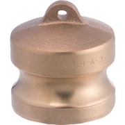 カムロック アダプター ダストプラグ ブロンズ 634-A 2-1/2インチ BR 634-A-2-1/2-BR