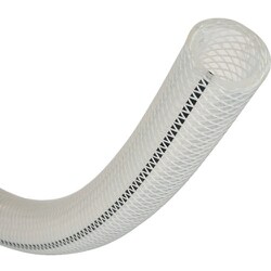 帯電防止フッ素ホース（薬品・食品用） トヨフッソEホース 内径19mm×外径26mm 長さ2m FFE-19-2