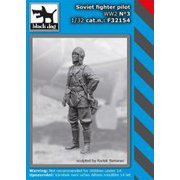 HAUF32154 1/32 WW.II ソ連 戦闘機パイロットフィギュア No.3 [組立式プラスチックモデル]