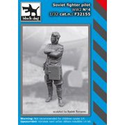 HAUF32155 1/32 WW.II ソ連 戦闘機パイロットフィギュア No.4 [組立式プラスチックモデル]
