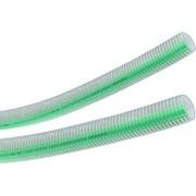 食品・化粧品・薬品等の搬送・吸引配管用ホース フッソサーモ-S100℃ホース 内径19.5mm×外径28.5mm 長さ2m FSTH100C-19-2