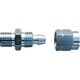 移動エアツール・固定エア配管用 ヒットホース専用金具 固定金具 適合ホース6ミリ・7ミリ ネジ規格PT1/4オス HB-6AオスPT HB-6AOSPT