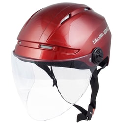 ハーフヘルメット ディープFサイズ キャンディレッド STR-Air
