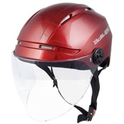 ハーフヘルメット ディープFサイズ キャンディレッド STR-Air