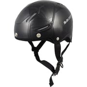 ハーフヘルメット ビッグサイズ ブラック STR-X