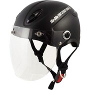 ハーフヘルメット キッズサイズ ハーフマッドブラック STR-KJT