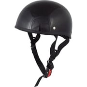 ハーフヘルメット フリーサイズ ブラック TS-28R