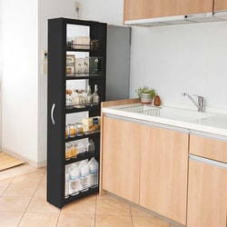 Amazon.co.jp: 田窪工業所 キッチンワゴン キャスター付き