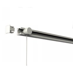 C-11型オールホワイトレールセット 2000mm 壁面用 3524-W