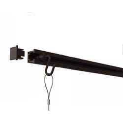 C型レールセット 2.0m ブロンズ 壁面用 3354-B
