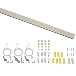 レールサンカラーズ Cセット 木目調 ホワイト200cm RC200C-1