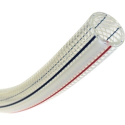 工場設備配管・各種機械配管用耐圧ブレードホース（耐油） ハイパートヨロンホース 内径12mm×外径18mm 長さ9m HPT-12-9