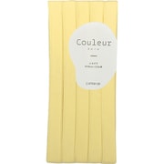 CP229 13 [Couleur クルール バイアステープ 巾10mm×2.5m巻 ＃13 ムーンライトイエロー]
