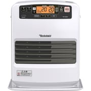 石油ファンヒーター 暖房能力最大3.3kW 木造9畳/コンクリート12畳 タンク容量5L ムーンホワイト 日本製 FW-3323KE-W