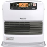 石油ファンヒーター 暖房能力最大4.3kW 木造11畳/コンクリート15畳 タンク5L ムーンホワイト 日本製 FW-4323KE-W