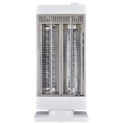 カーボンヒーター 450W/900W 2段階切り替え/転倒OFFスイッチ搭載 ホワイト CB-C923NR-W