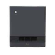 省エネ大風量スリムセラミックヒーター SLIM ENA HEAT S(スリムエナヒート エス) マイコン式 出力3段階 人感センサー搭載 グレー QS323-GY