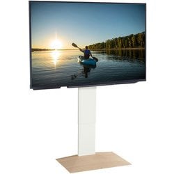 32～80V型対応 WALLテレビスタンド V3 ハイタイプ ホワイトオークベース WLTVB6W32