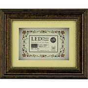 LED ボックス フォトフレーム アンティーク（ブロンズ） LF-03565