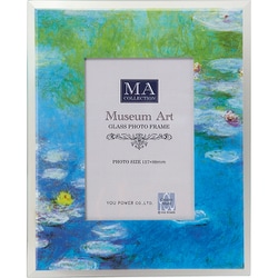 名画ガラスフォトフレーム（モネ 睡蓮） MF-02032