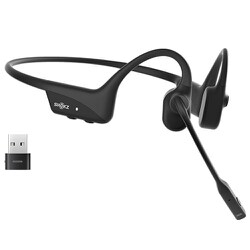 6,400円Shokz ワイヤレス骨伝導ヘッドセット OpenComm2（オープンコム2）