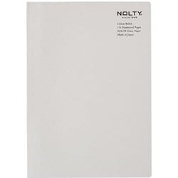 NOLTY（ノルティ） 手帳 ティオ用補充ノート A5 横罫6.0mm グレー 8935