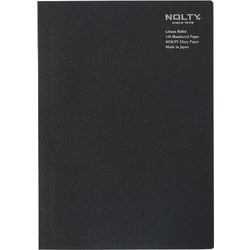 NOLTY（ノルティ） 手帳 ティオ用補充ノート A5 横罫6.0mm ブラック 8934