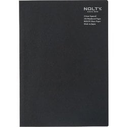 NOLTY（ノルティ） 手帳 ティオ用補充ノート A5 方眼3.5mm ブラック 8936