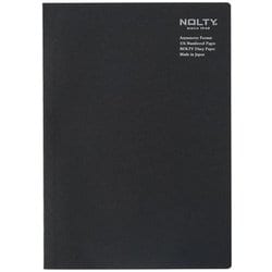NOLTY（ノルティ） 手帳 ティオ用補充ノート A5 アシンメトリー ブラック 8930