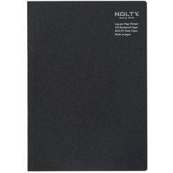 NOLTY（ノルティ） 手帳 ティオ用補充ノート A5 ログタイプ ブラック 8932
