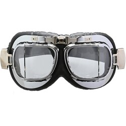 ビンテージゴーグル クロームメッキ 角形 PG-351A