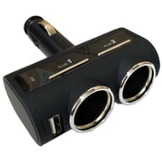 DL-76 [スイッチ付 2連ソケット＋1USB ON/OFFスイッチ付]