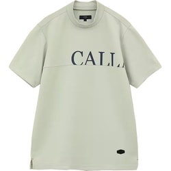 CWA23M C23234101 1130 L [ゴルフシャツ メンズ ストレッチスムース半袖モックネックシャツ Lサイズ ライトグリーン]