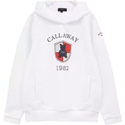 CWA23L C23217202 1030 L [ゴルフウェア レディース ベアダンボールスウェットパーカー Lサイズ ホワイト]