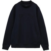 CWA23M C23217102 1120 L [ゴルフウェア メンズ エンボスロゴダンボールスウェット Lサイズ ネイビー]