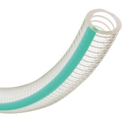 各種食品・飲料水等の搬送用耐熱・耐圧ホース トヨリングFホース 内径15mm×外径22mm 長さ6m TGF-15-6