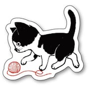 56810 [神保堂にゃんこ堂 ステッカー シール 猫 ネコ ねこ necoya（くりねこA）]