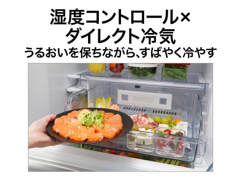 ヨドバシ.com - AQUA アクア AQR-V37P（W） [冷蔵庫 （368L・幅60cm 