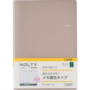 ウィークリー NOLTY(ノルティ) エクリA5 メモ グレージュ 2024年1月始まり 6323
