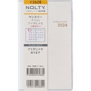 NOLTY(ノルティ) マンスリー スリム-i アイダにメモ 日曜 アイボリー 2024年1月始まり 2628